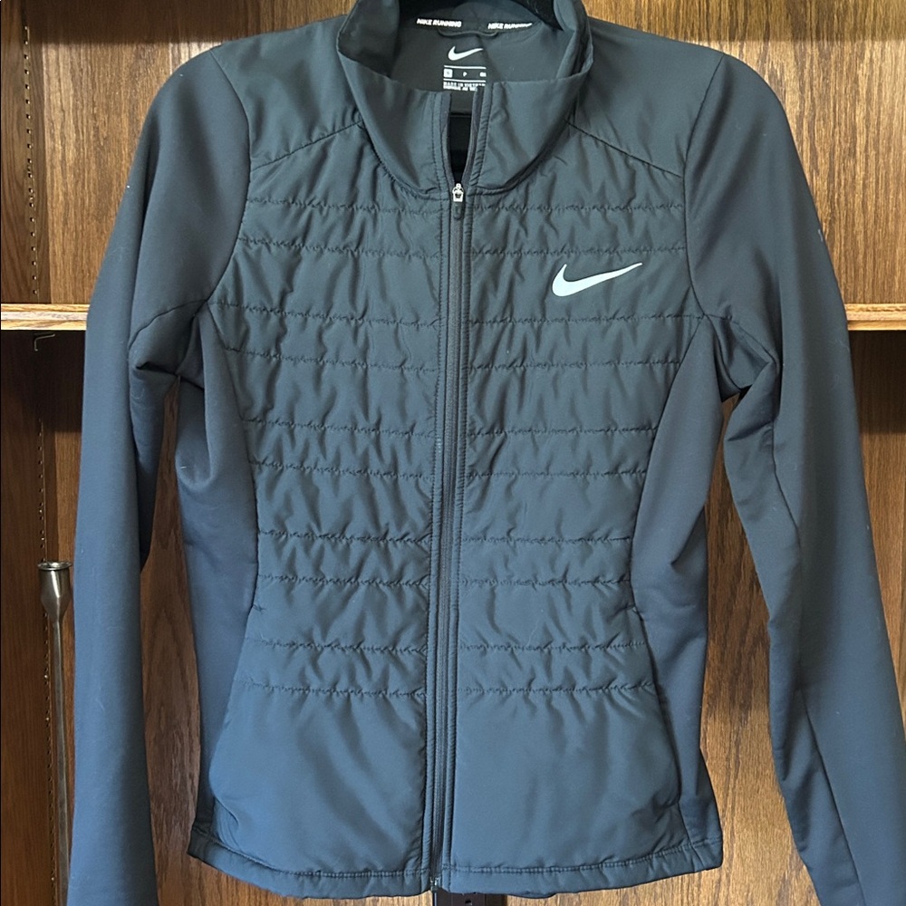 Nike running Women's Black Jacket small